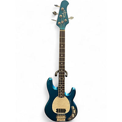 Used OLP MM2 Blue Electric Bass Guitar