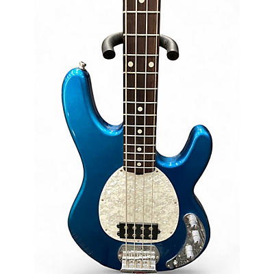 Used OLP Stingray Blue Electric Bass Guitar