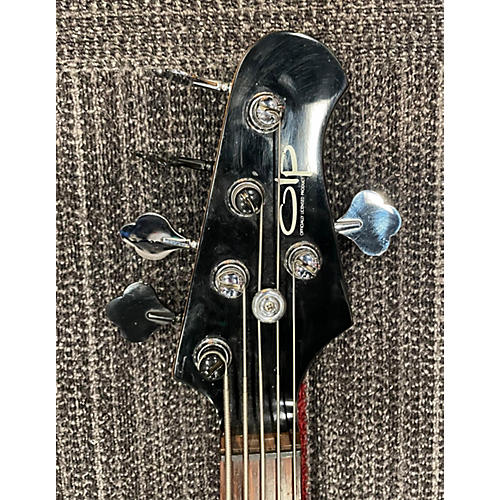 OLP Used OLP Stingray Style Black And White Electric Bass Guitar Black and White