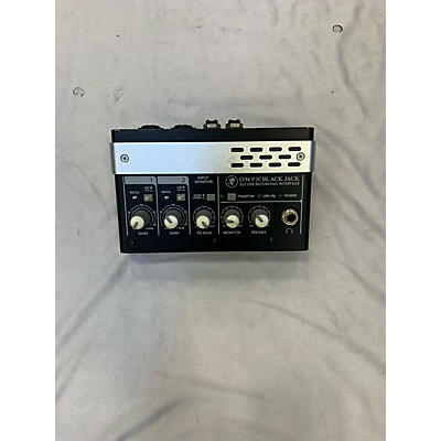 Onyx Used ONYX BLACK JACK 2X2 INTERFACE Audio Interface