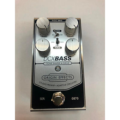 Used ORIGIN EFFECTS DCX BASS Bass Effect Pedal