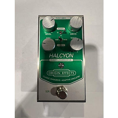 Origin Effects Used ORIGIN EFFECTS HALCYON GREEN OVERDRIVE Effect Pedal