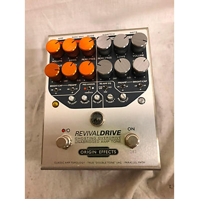 Used ORIGIN EFFECTS REVIVAL DRIVE Effect Pedal