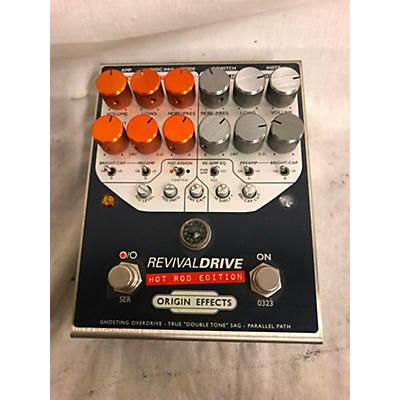Used ORIGIN EFFECTS REVIVAL DRIVE HOT ROD EDITION Effect Pedal