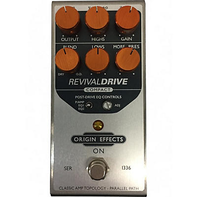 Origin Effects Used ORIGIN EFFECTS REVIVAL DRIVE Pedal