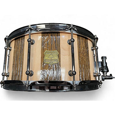 Used OUTLAW DRUMS 6.5X14 maple/douglas fir stave Spalted Maple Drum