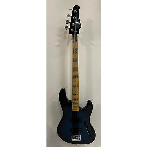 Overwater Used OVERWATER TANGLEWOOD ASPIRATION Trans Blue Electric Bass Guitar Trans Blue