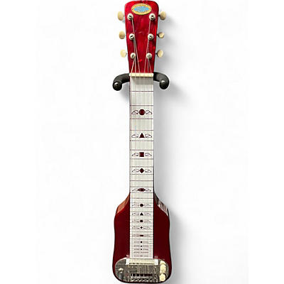 Used Oahu 1940S LAP STEEL RED Lap Steel