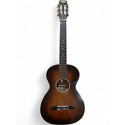 Used Oahu Square Neck Parlor 2 Color Sunburst Acoustic Guitar