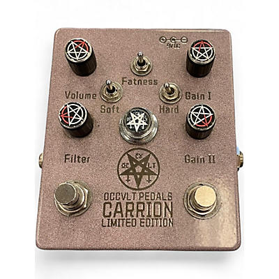 Used Occult Pedals Carrion Effect Pedal