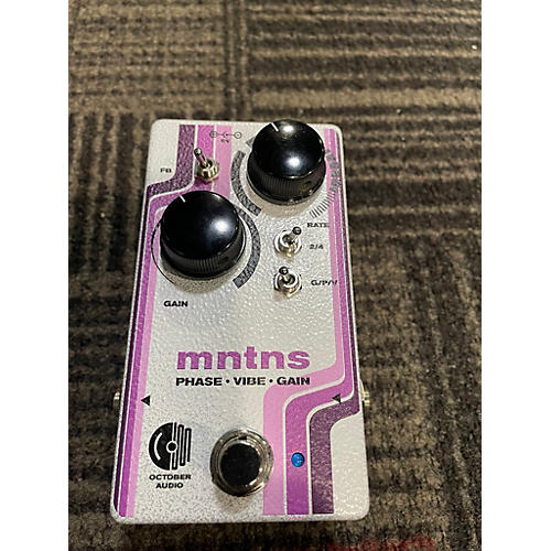 October Audio Used October Audio Mntns Phase Vibe Gain Effect Pedal