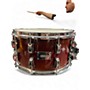 Used Odery 14in EYEDENTITY SERIES TRANSPARENT RED BURST Drum TRANSPARENT RED BURST 33