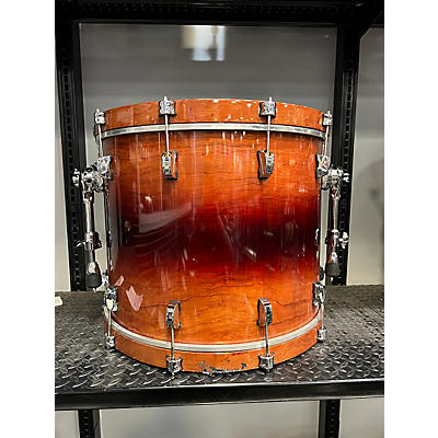 Odery Used Odery 3 piece Eyedentity Bubinga/Sapele Explosion 2 Tone Sunburst Drum Kit