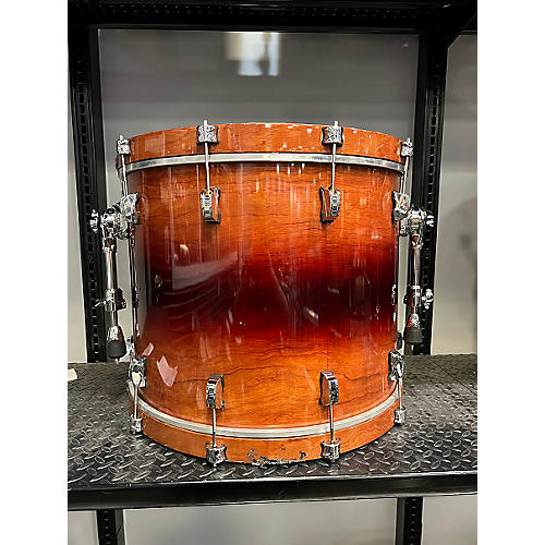 Odery Used Odery 3 piece Eyedentity Bubinga/Sapele Explosion 2 Tone Sunburst Drum Kit 2 Tone Sunburst