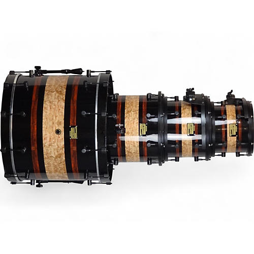 Used Odery 4 Piece Custom Drum Wood Drum Kit Wood