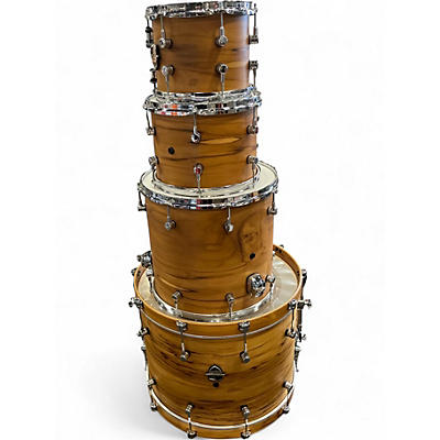 Used Odery 4 Piece Custom Shop Teakwood Drum Kit