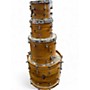 Used Odery 4 Piece Custom Shop Teakwood Drum Kit Teakwood