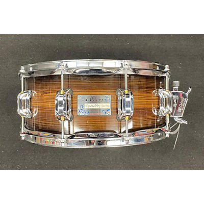 Used Odery 6X14 Eyedentity Drum Tiger Wood