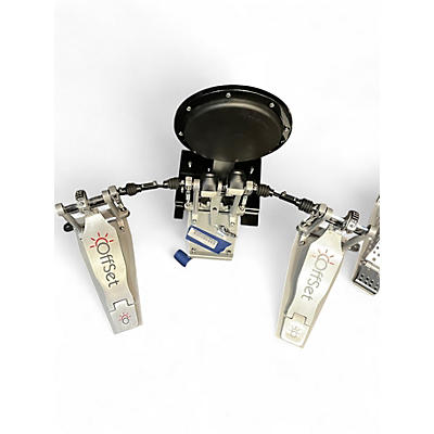 Used OffSet ECLIPSE DOUBLE PEDAL Double Bass Drum Pedal
