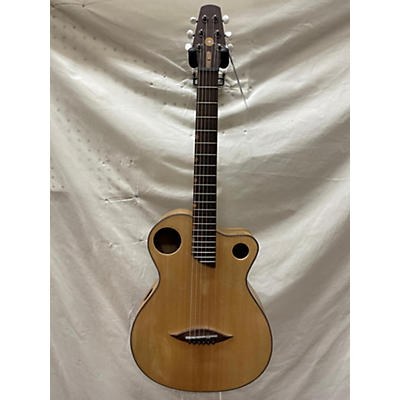 Used Oi! OB5 Handmade Natural Acoustic Bass Guitar