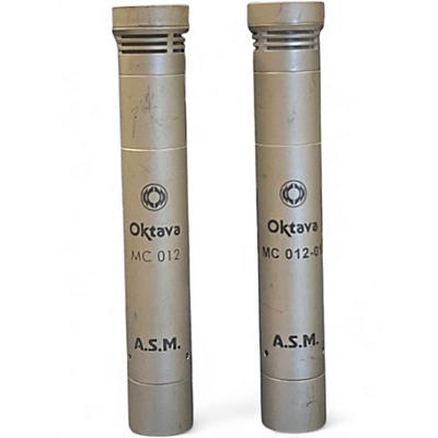 Used Oktava MC 012-01 Pair Condenser Microphone