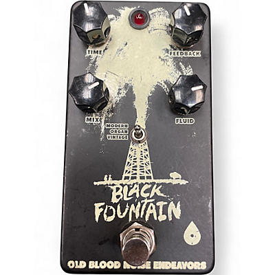 Used Old Blood Noise Endeavors BLACK FOUNTAIN Effect Pedal