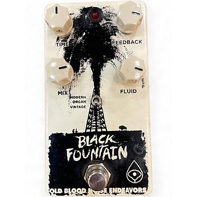 Used Old Blood Noise Endeavors BLACK FOUNTAIN Effect Pedal