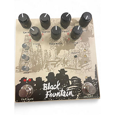Used Old Blood Noise Endeavors BLACK FOUNTAIN STEREO Effect Pedal