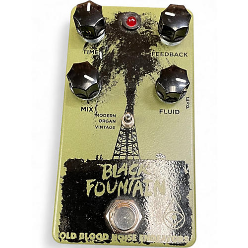 Used Old Blood Noise Endeavors Black Fountain Effect Pedal