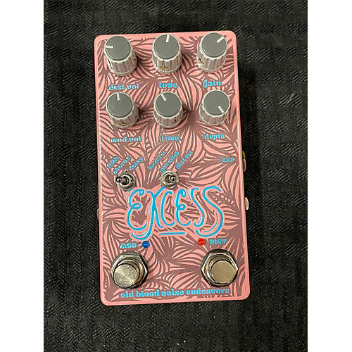 Used Old Blood Noise Endeavors Excess V2 Modulated Distortion Effects Pedal Pink Effect Pedal