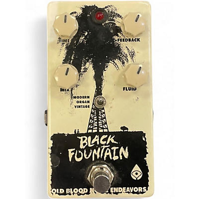 Used Old Blood Noise Endeavors black fountain Effect Pedal