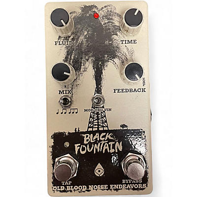 Used Old Blood Noise Endeavors black fountain Effect Pedal