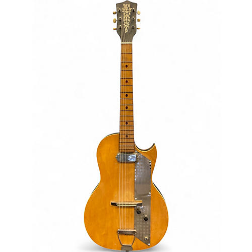 Used Old Kraftsman Value Leader Natural Solid Body Electric Guitar Natural