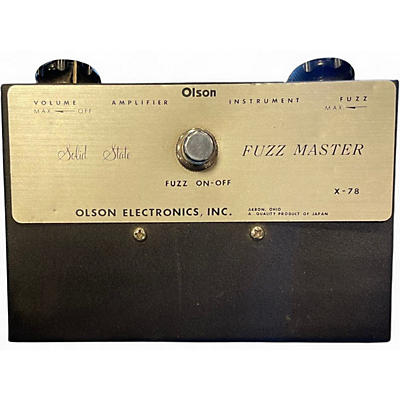 Used Olson X-78 FUZZ MASTER Effect Pedal