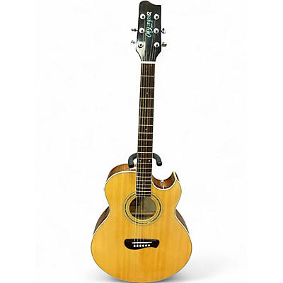 Used Olympia By Tacoma EA-15N Natural Acoustic Electric Guitar