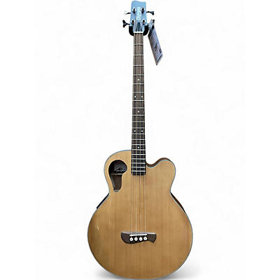 Used Olympia By Tacoma OB3CA Natural Acoustic Bass Guitar
