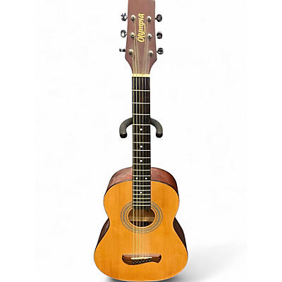 Used Olympia OP-2 Natural Acoustic Guitar