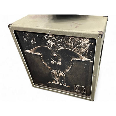 Used Omega 4x12 Amp Cabinet (Olive Green) Guitar Cabinet