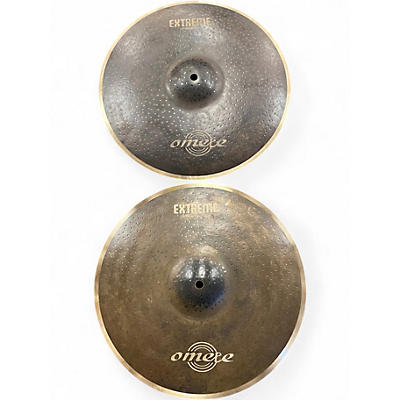 Used Omete 14in Extreme Series Hi-Hat (Pair) Cymbal
