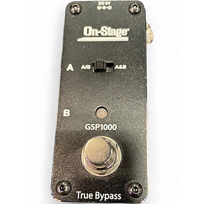 Used On-Stage ABY Switcher Pedal