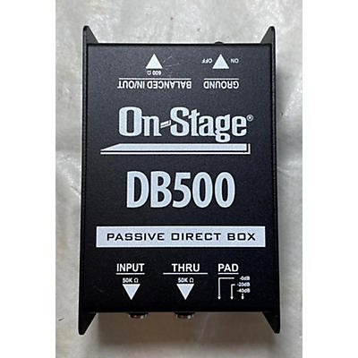 On-Stage Stands Used On-Stage DB500 Direct Box