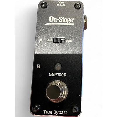 Used On-Stage TRUE-BYPASS Pedal
