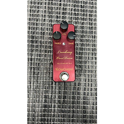 One Control Used One Control CRANBERRY Effect Pedal