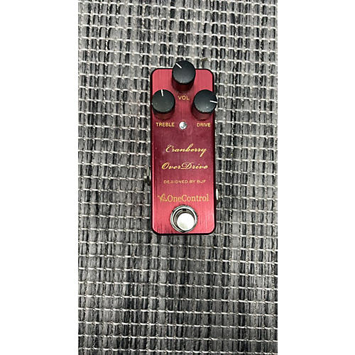 One Control Used One Control CRANBERRY Effect Pedal