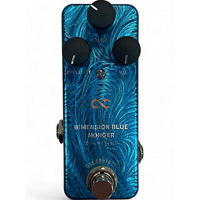 One Control Used One Control DIMENSION BLUE MONGER Effect Pedal