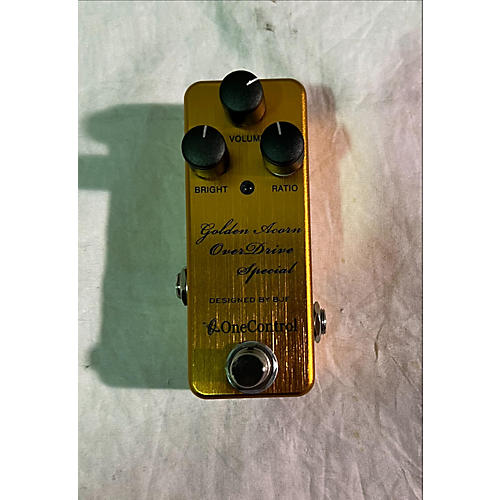 One Control Used One Control Golden Acorn OverDrive Special Effect Pedal