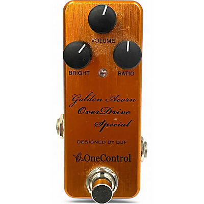 One Control Used One Control Golden Acorn Overdrive Special Effect Pedal