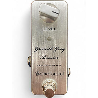 Used One Control Granith Grey Boost Effect Pedal