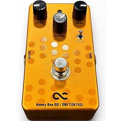 Used One Control HONEY BEE OD Effect Pedal