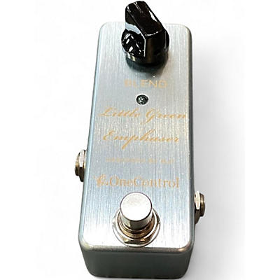 Used One Control LITTLE GREEN EMPHASER Effect Pedal